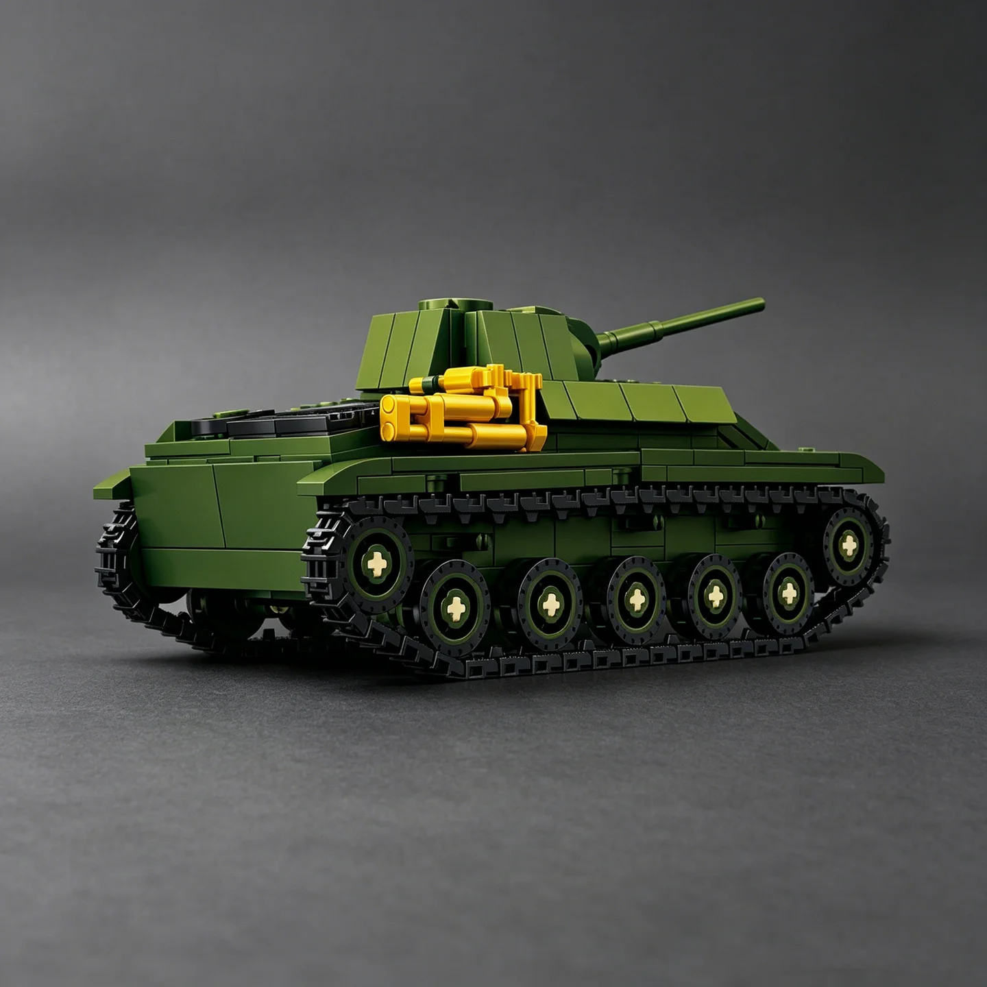 โมเดลรถถังเบา T-70 ของกองทัพแด - Lego Compatible Military Tank บทวิจารณ์และราคา
