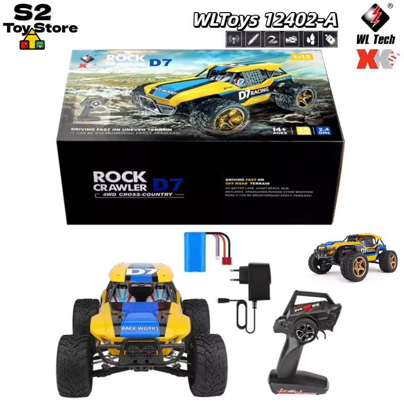 รถวิทยุบังคับ Wltoys 12402-A D - Rc Drift Car 1 24 Scale 4Wd บทวิจารณ์และราคา
