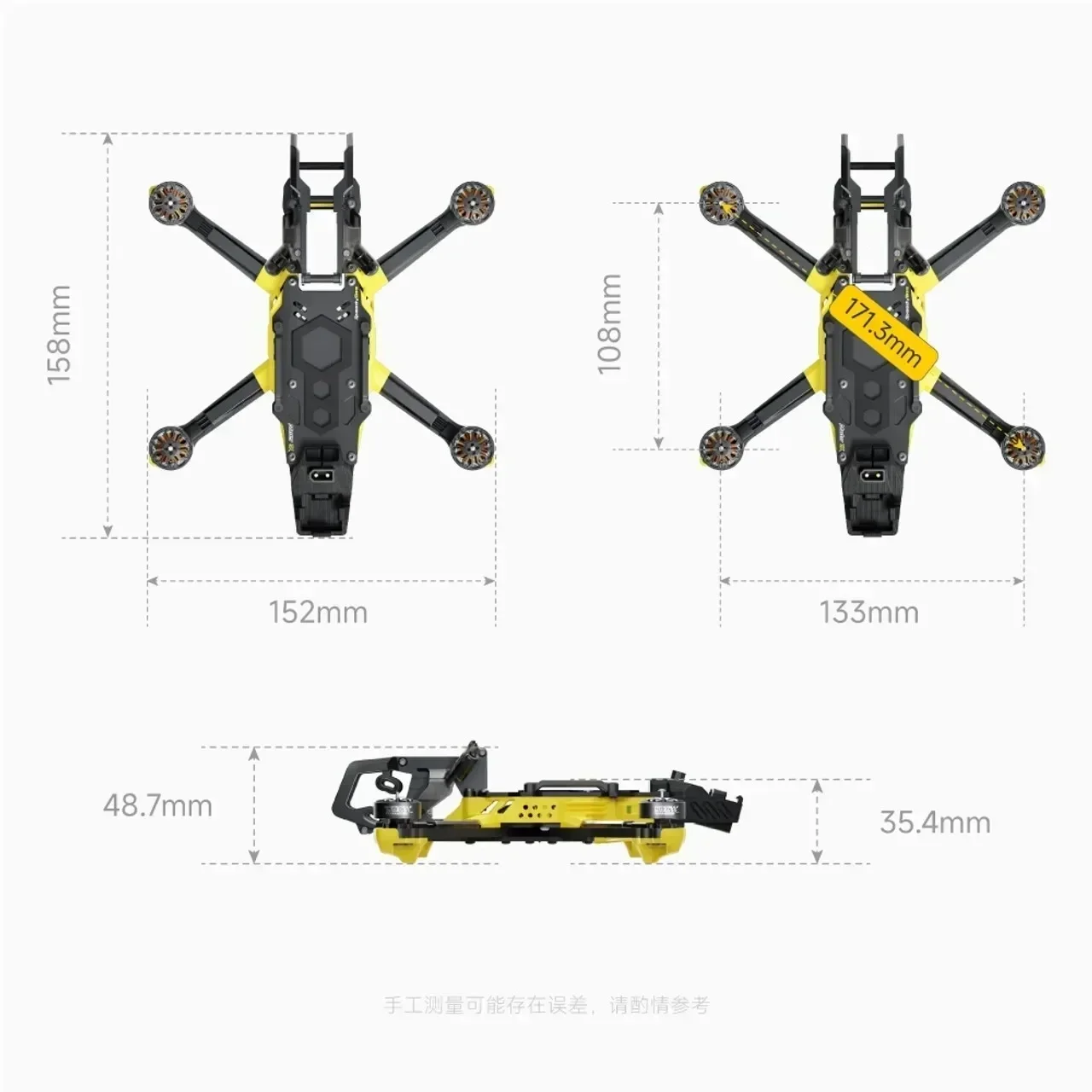 โดรน SpeedyBee Master 3X แบบโม - Fpv Brushless Rc Drone 4K บทวิจารณ์และราคา