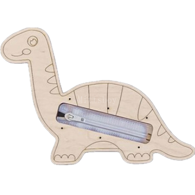 Montessori ของเล่นไม้ไดโนเสาร์ - Montessori Wooden Busy Board Toddler บทวิจารณ์และราคา