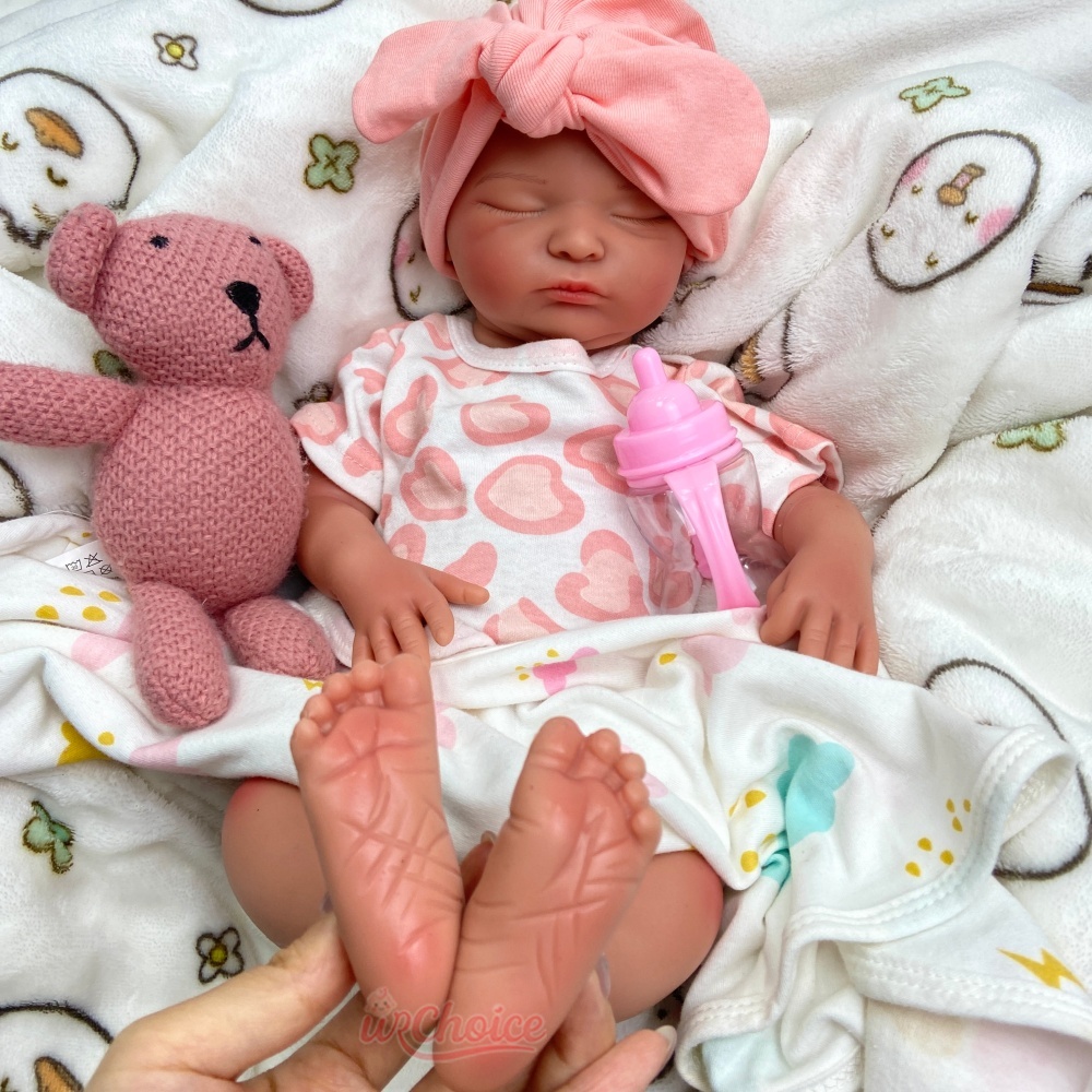 ตุ๊กตาซิลิโคนรีบอร์นขนาด 18 นิ - Reborn Baby Doll Silicone Realistic บทวิจารณ์และราคา